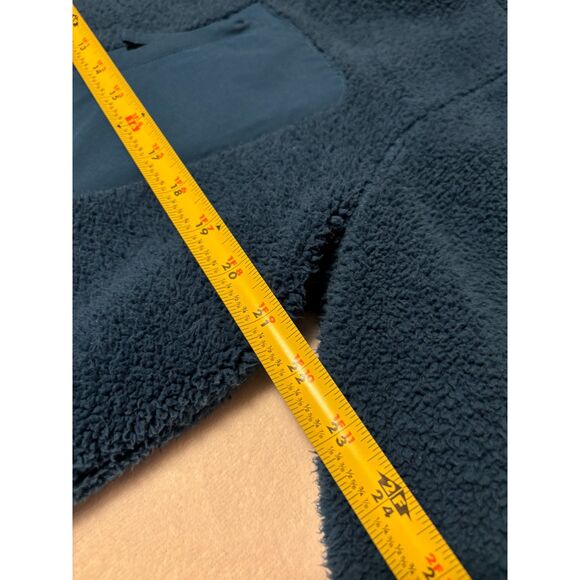 Duluth Trading Sherpa Fleece Pullover XL Blue Cozy Outdoor Workwear Hiking Gorp - Picture 8 of 9